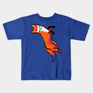 Fox running Kids T-Shirt